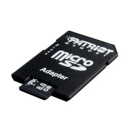 MICRO SD CARD PATRIOT; capacitate: 8 GB; clasa: 4; Adaptor;