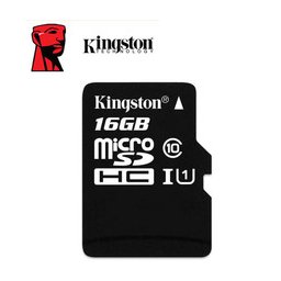 MICRO SD CARD KINGSTON; capacitate: 16 GB; clasa: 10; culoare: NEGRU