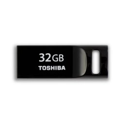 USB STICK TOSHIBA; model: THNU32SIPBLACK; capacitate:32 GB; interfata: 2.0; culoare: NEGRU