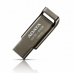 USB STICK ADATA; model: AUV131-64G-RGY; capacitate: 64 GB; culoare: NEGRU; USB 3.0