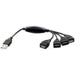 4WORLD HUB; USB 2.0 F la 4xUSB 2.0 M; 05490