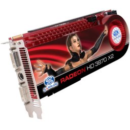 Placa video: ATI RADEON 3870X2; 768 MB; PCI-E 16x; 2 x DVI-I; REF