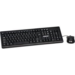 Kit Tastatura + Mouse SPACER; model: SPKB-1657; layout: US; NEGRU; USB;