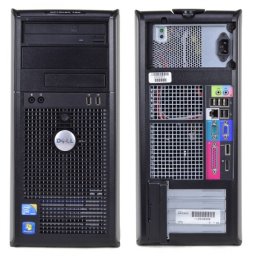 Dell, OPTIPLEX 780, Intel Pentium E6700, 3.20 GHz, video: Intel GMA 4500; TOWER