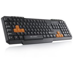 Tastatura LOGIC; model: LK-21; layout: UK; NEGRU; USB