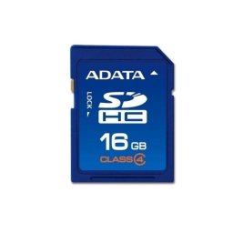 SD CARD ADATA; model: ASDH16GCL4-R; capacitate: 16 GB; clasa: 4; culoare: NEGRU
