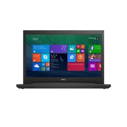 Laptop DELL, INSPIRON 3542, Intel Pentium 3558U, 1.70 GHz, HDD: 500 GB, RAM: 4 GB, unitate optica: DVD RW, webcam, BT, 15.6" LCD (WXGA), 1366 x 768