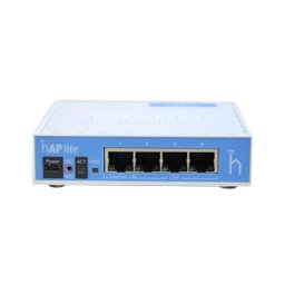 ROUTER MIKROTIK; model: hAP lite RouterOS L4; MANAGEMENT;WIRELESS; PORTURI: 4 x RJ-45