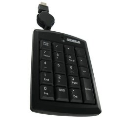 Tastatura 4WORLD; model: SUPER MINI; layout: NUM; BLACK; USB