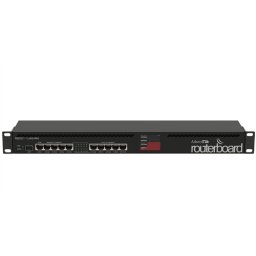 ROUTER cu management, MIKROTIK model: RB2011UIAS-RM; PORTURI: 4 x RJ-45 10/100; 4 x RJ-45 10/100/1000