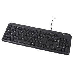 Tastatura GEMBIRD; model: KB-101; layout: US; NEGRU; PS2
