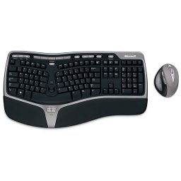 Kit Tastatura + Mouse MICROSOFT; model: ERGO DESKTOP 7000; layout: US; NEGRU; USB; WIRELESS; MULTIMEDIA
