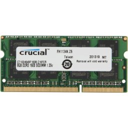 8192 MB; DD-RAM 3; CRUCIAL; memorie RAM LAPTOP
