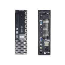 Sff DELL, OPTIPLEX 3020, Intel Core i5-4590, 3.30 GHz, HDD: 500 GB, RAM: 4 GB, unitate optica: DVD RW, video: Intel HD Graphics 4600