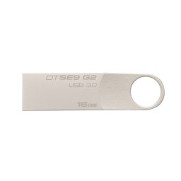 USB STICK KINGSTON; model: DTSE9G2/16GB DATATRAVEL; capacitate: 16 GB; interfata: 3.0; culoare: GRI