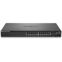SWITCH DELL; model: POWERCONNECT 5524; MANAGEMENT; PORT CONSOLA; PORTURI: 24 x RJ-45 10/100/1000; 2 x SFP; REF
