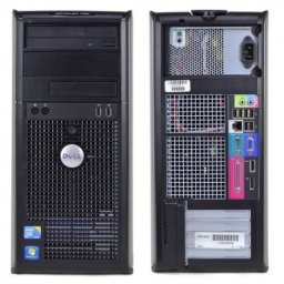 Dell, OPTIPLEX 780, Intel Core 2 Duo E8500, 3.17 GHz, video: Intel GMA 4500; TOWER