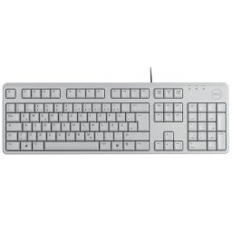Tastatura DELL, model: KB 212, layout: germana, USB, Gri