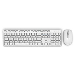 Kit Tastatura + Mouse DELL; model: KM636; layout: UK; ALB; USB; WIRELESS; MULTIMEDIA; "9CT30