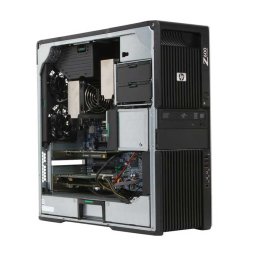 HP, Z600 WORKSTATION, 2x Intel Xeon E5504, 2.00 GHz, HDD: 250 GB, RAM: 6 GB, unitate optica: DVD, video: nVIDIA Quadro FX 1700