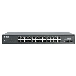 SWITCH DELL; model: POWERCONNECT 2724; PORTURI: 16 x RJ-45 10/100/1000; REF