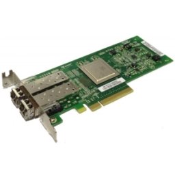 Dell QLogic QLE2562L 8GB Dual Port FC HBA PCI-e + SFP