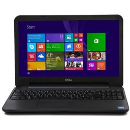 Laptop DELL, INSPIRON 3531, Intel Pentium N3530, 2.17 GHz, HDD: 320 GB, RAM: 4 GB, video: Intel HD Graphics, webcam, 15.6" LCD (WXGA), 1366 x 768