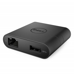 ADAPTOR DELL USB-C TO HDMI/VGA/USB 3.0