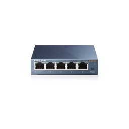 SWITCH TP-LINK; model: TL-SG105; PORTURI: 5 x RJ-45 10/100/1000 METAL CASE