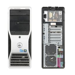 Dell, PRECISION WORKSTATION T3500, Intel Xeon X5650, 2.66 GHz, HDD: 250 GB, RAM: 6 GB, unitate optica: DVD, video: nVIDIA Quadro NVS 295