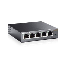 SWITCH TP-LINK; model: TL-SG105E; PORTURI: 5 x RJ-45 10/100/1000 METAL CASE