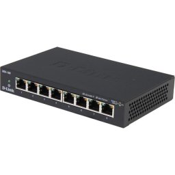 SWITCH D-LINK; model: DES-108D; PORTURI: 8 x RJ-45 10/100
