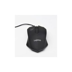 MOUSE WIRELESS LogiStep 2.4GHz, 4D, 800/1200/1600dpi, slim, black "LSMO-A01