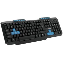 TASTATURA LogiStep QWERTY 104 keys + 10 hotkeys, multimedia, anti-spill, USB "LSKB-518