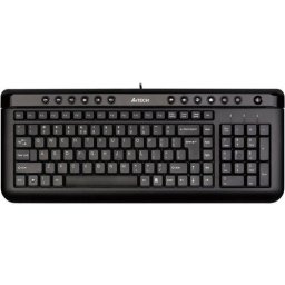 TASTATURA A4TECH X-Slim USB, Black, "KL-40-USB
