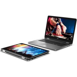 Laptop DELL, INSPIRON 13 5378, Intel Pentium CPU 4415U, 2.30 GHz, HDD: 1 TB, RAM: 4 GB, video: Intel HD Graphics 610, webcam