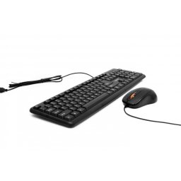Kit Tastatura + Mouse SPACER SPKB-S6201, layout: US, USB, Negru