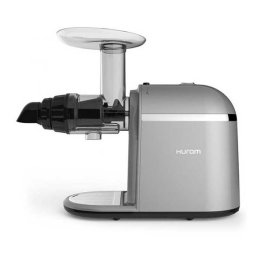 Storcator orizontal multifunctional de fructe si legume cu melc, Hurom, GH-SBE06 CHEF, 70 RPM, gri