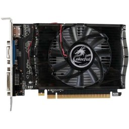 Placa video COLORFUL 2048 MB; GDDR3; 128 bit; PCI-E 16x; NVIDIA GeForce GT 730; VGA; DVI; HDMI