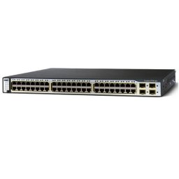 SWITCH CISCO, WS-C3750-48PS-E, 48 PORTURI, 10/100