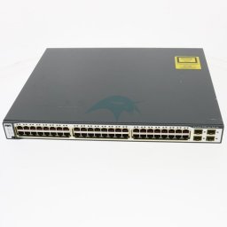 SWITCH CISCO, WS-C3750G-24TS-EU1, 24 PORTURI, 10/100/1000