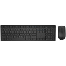 Kit Tastatura + Mouse Dell Wireless, model: KM636, layout: US, negru USB, MULTIMEDIA