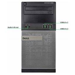 Dell, OPTIPLEX 9020, Intel Pentium G3220, 3.00 GHz, RAM: 4 GB, HDD: 500 GB, video: Intel HD Graphics 4600,TOWER