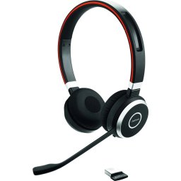 Casti cu microfon PC Jabra Evolve 65 MS Stereo, Bluetooth, Adaptor USB