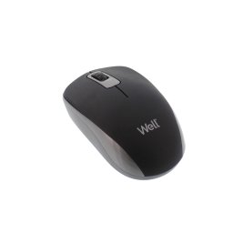 Mouse wireless Well MW102, Negru/Gri