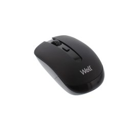 Mouse wireless Well MW101, Negru