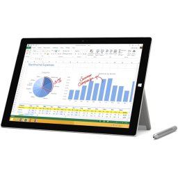 Tableta MICROSOFT, SURFACE PRO 3, Intel Core I5-4300U, 1.90 GHz, HDD:128 GB SSD, RAM: 8 GB, video: Intel HD Graphics 5300, webcam
