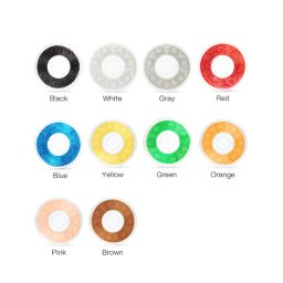 Filament ABS 1.75 mm pentru imprimante 3D, 1 kg, Rosu