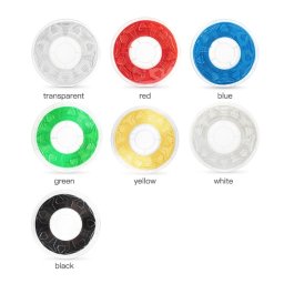 Filament PETG 1.75 mm pentru imprimante 3D, 1 kg, Galben