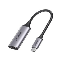 ADAPTOR video Ugreen, "CM297" USB Type-C (T) la 1 x HDMI (M) (3840 x 2160) la 60 Hz, conectori auriti, negru "70444